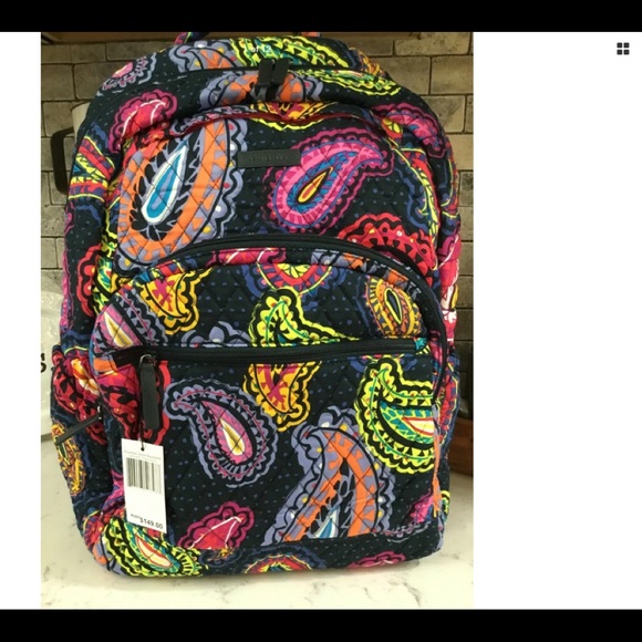 essential large backpack vera bradley